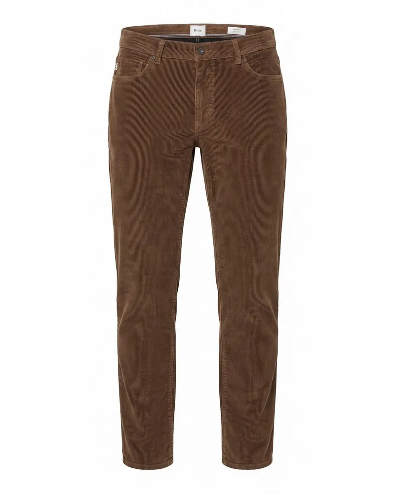 Brax Cordhose Straight Fit  braun Braun