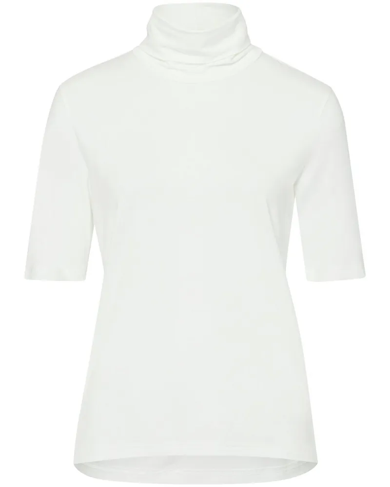 Peter Hahn Rollkragen-Shirt  weiss Weiss