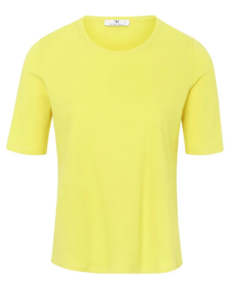 Peter Hahn Rundhals-Shirt  gelb Gelb