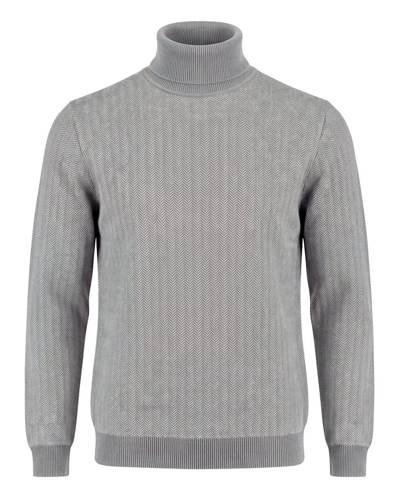 Louis Sayn Rollkragen-Pullover  grau Grau