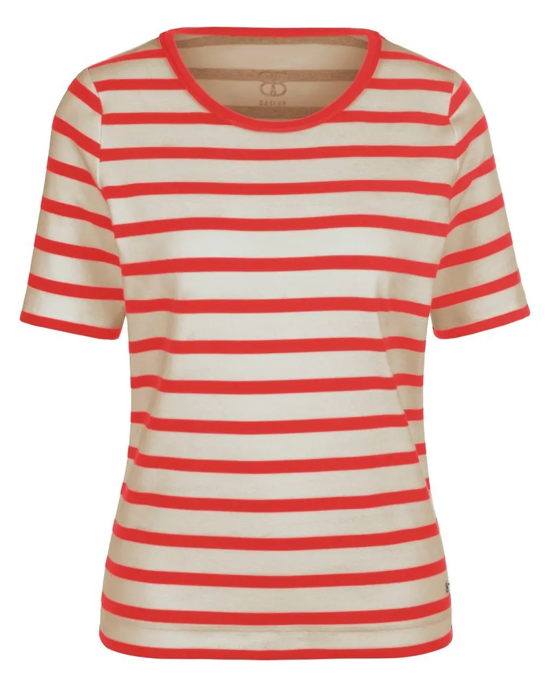 Basler Rundhals-Shirt 1/2-Arm  rot Rot