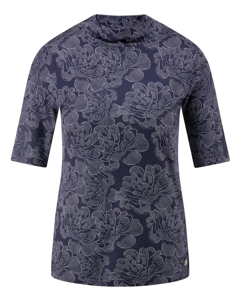 UTA RAASCH Shirt Stehkragen  blau Blau