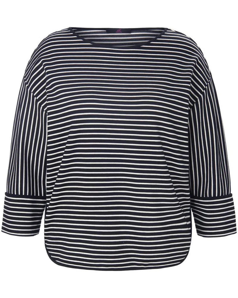 Emilia Lay Rundhals-Shirt  schwarz Schwarz