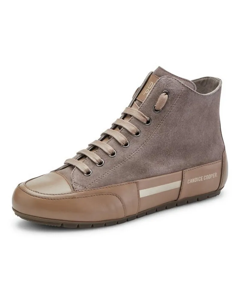 Candice Cooper Knöchelhoher Sneaker Plus Patch  beige Beige