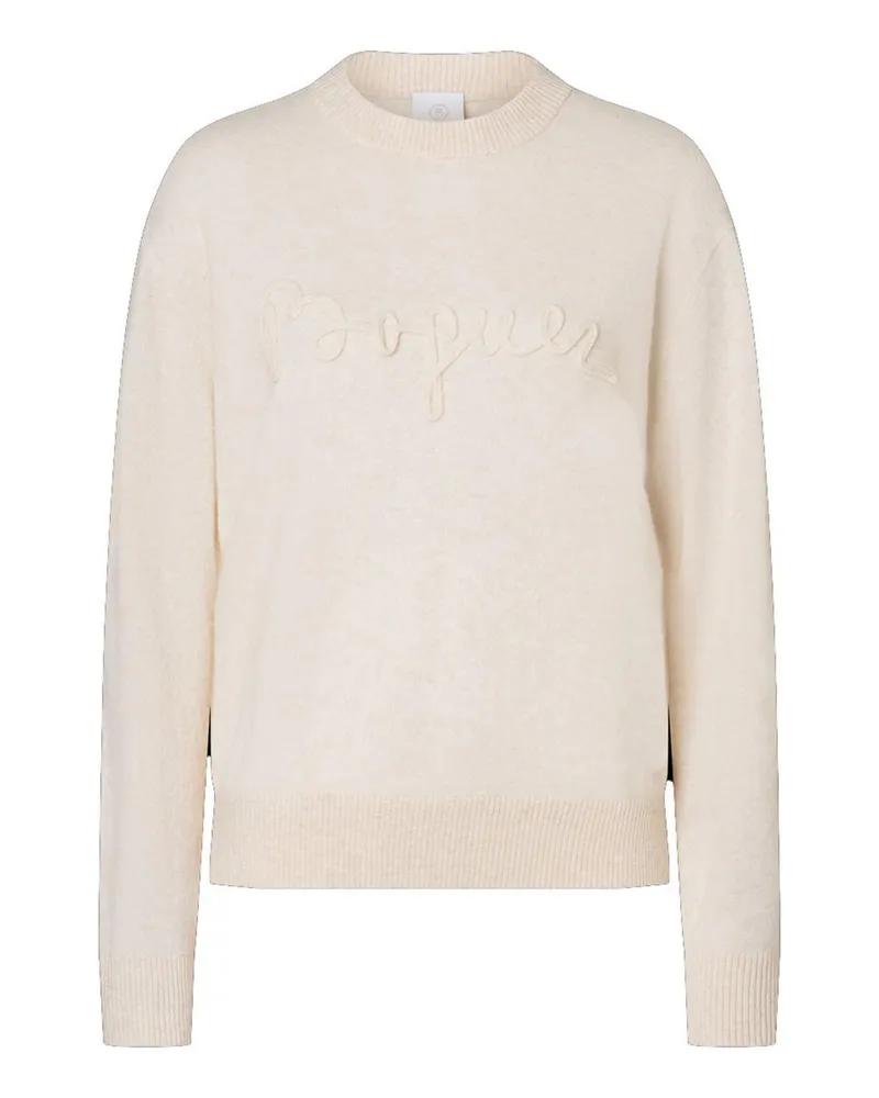 Bogner Rundhals-Pullover Tatjana  beige Beige