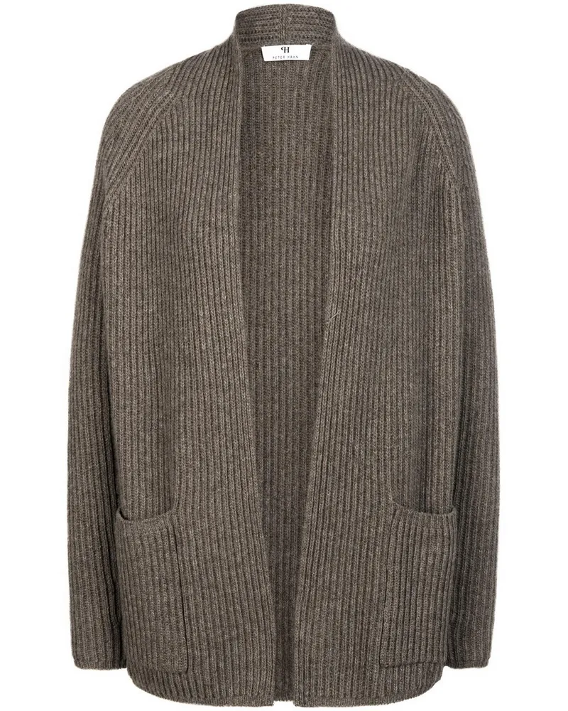 Peter Hahn Strickjacke  beige Beige