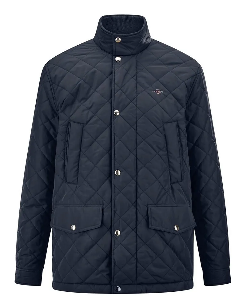 Gant Lange Steppjacke  blau Blau
