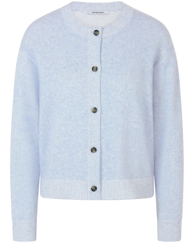 Peter Hahn Strickjacke  blau Blau