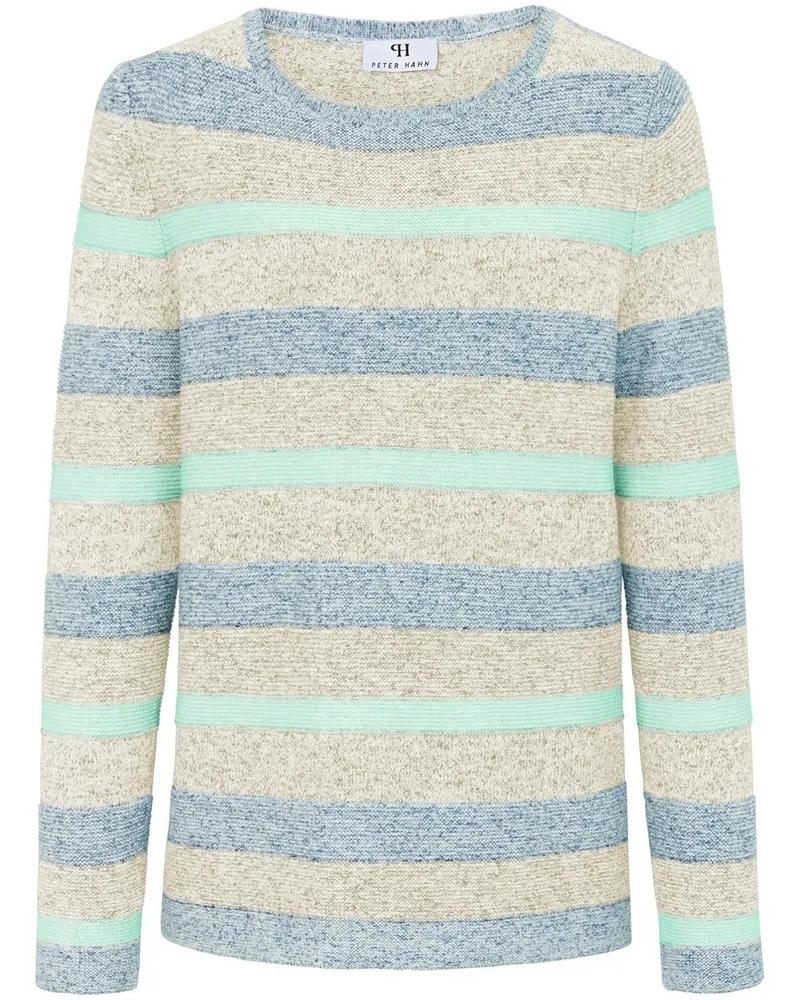 Peter Hahn Pullover U-Boot-Ausschnitt  beige Beige