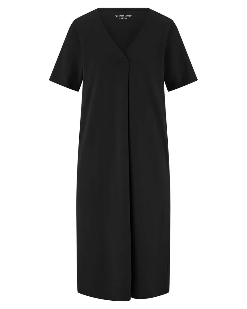 Green Cotton Kleid Lotta  schwarz Schwarz