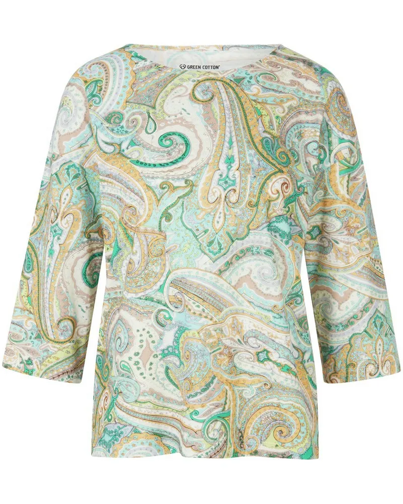 Green Cotton Shirt Gurli  mehrfarbig Mehrfarbig