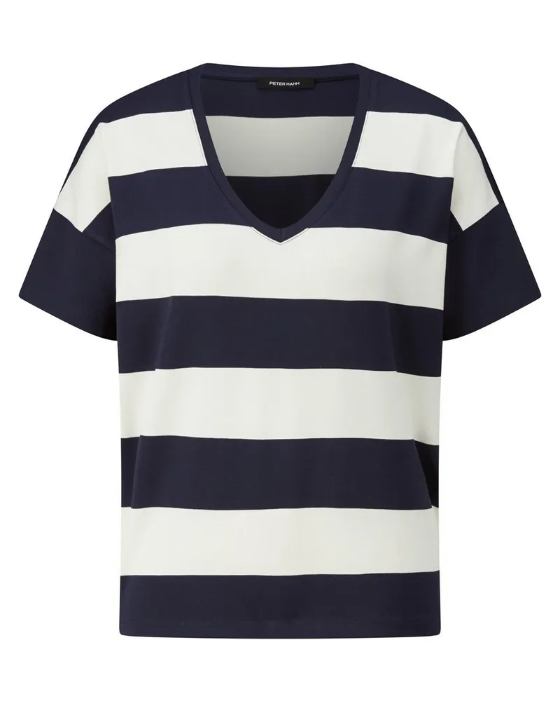 Peter Hahn V-Shirt  blau Blau
