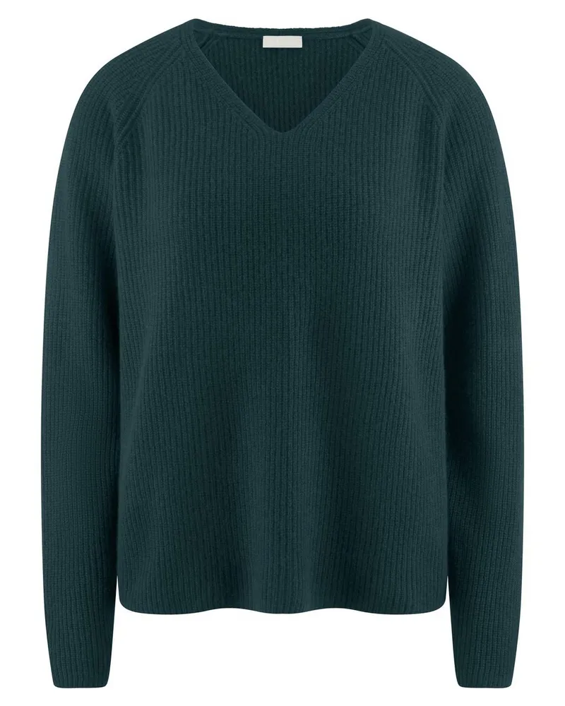 Include V-Pullover  türkis Türkis