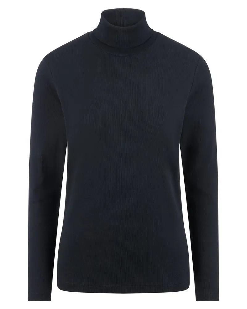 Peter Hahn Rollkragen-Shirt  schwarz Schwarz