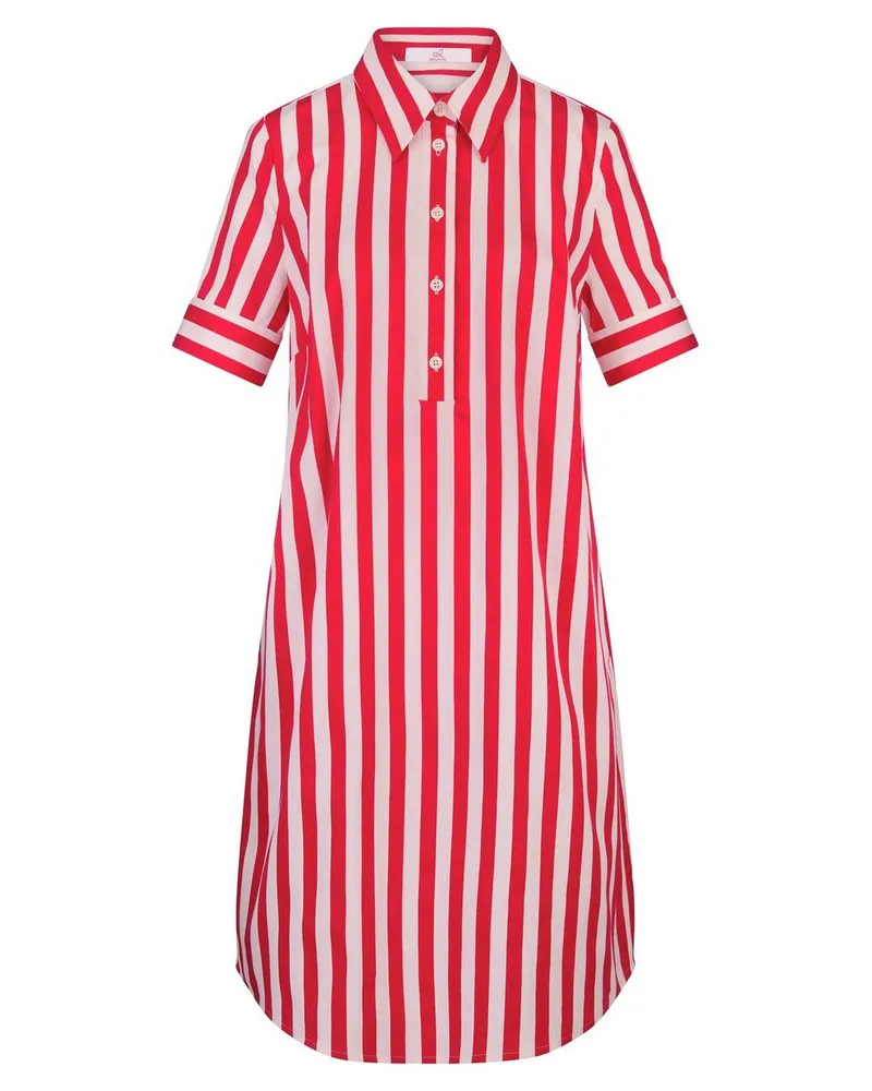 Emilia Lay Kleid Hemdkragen  weiss Weiss