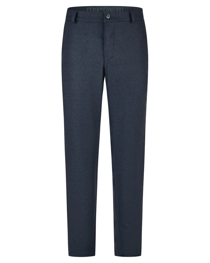 Club of Comfort Jersey-Flatfront-Hose  blau Blau