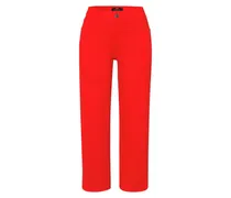 Jeans-Culotte  rot