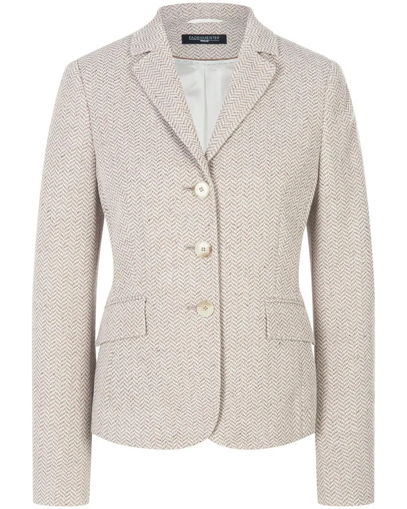 FADENMEISTER BERLIN Jersey-Blazer  beige Beige