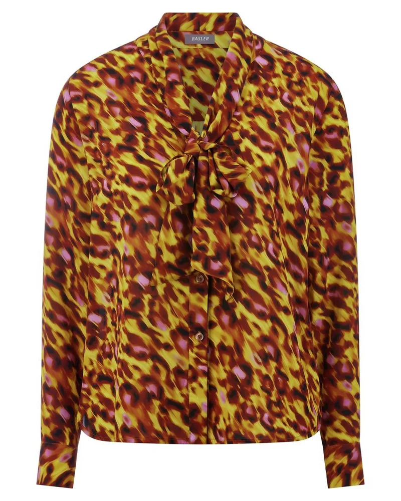 Basler Schluppen-Bluse  gelb Gelb