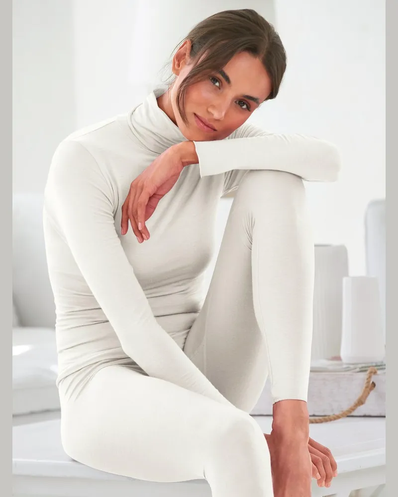 Speidel Shirt Rollkragen  weiss Weiss