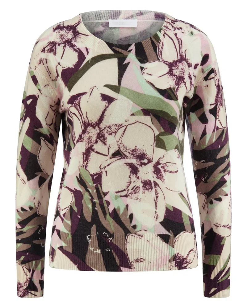 St. Emile Rundhals-Pullover  beige Beige