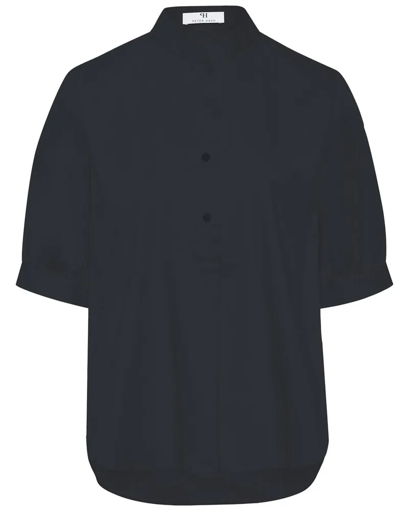 Peter Hahn Bluse 1/2-Arm  blau Blau