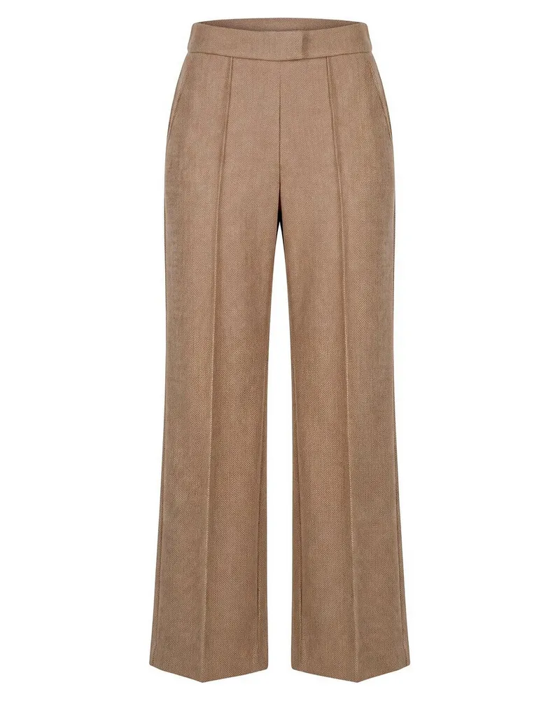 FADENMEISTER BERLIN Hose in Schlupfform  beige Beige