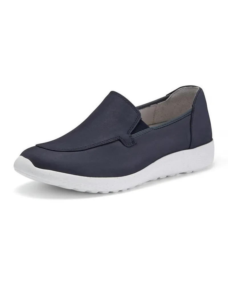 Waldläufer Slipper Ira  blau Blau