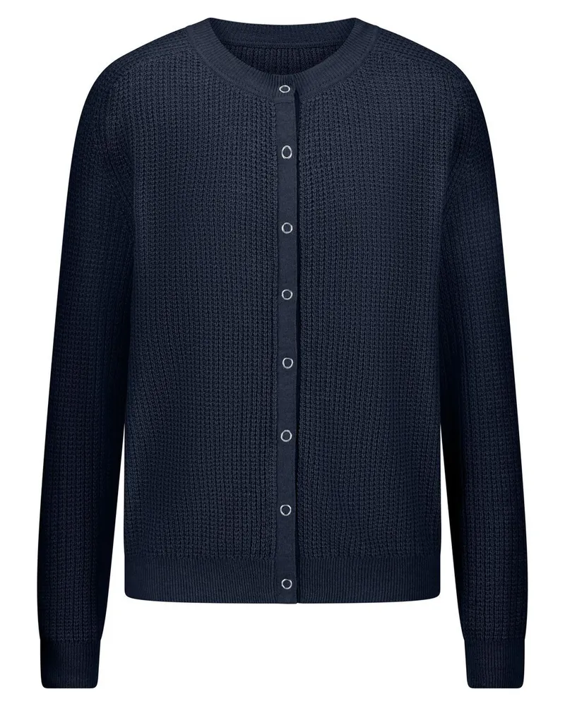 Peter Hahn Strickjacke  blau Blau