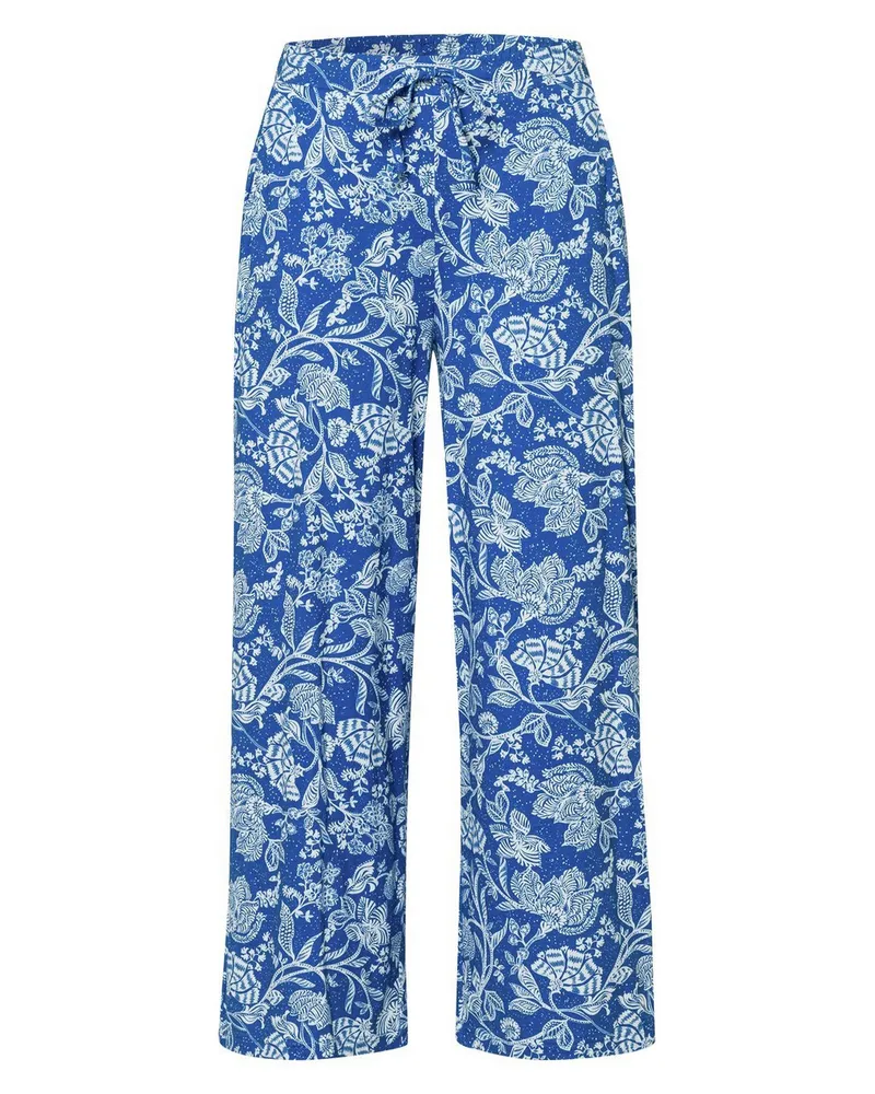 Green Cotton Knöchellange Hose Sanne  blau Blau