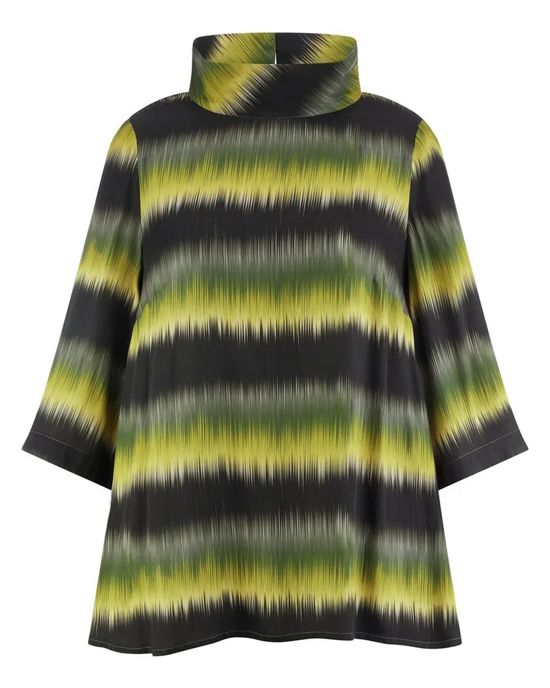 Emilia Lay Bluse 3/4-Trompeten-Arm  mehrfarbig Mehrfarbig