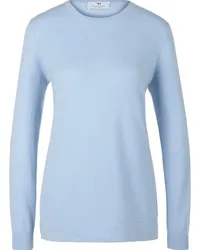 Peter Hahn Rundhals-Pullover aus 100% Premium-Kaschmir  Cashmere blau Blau