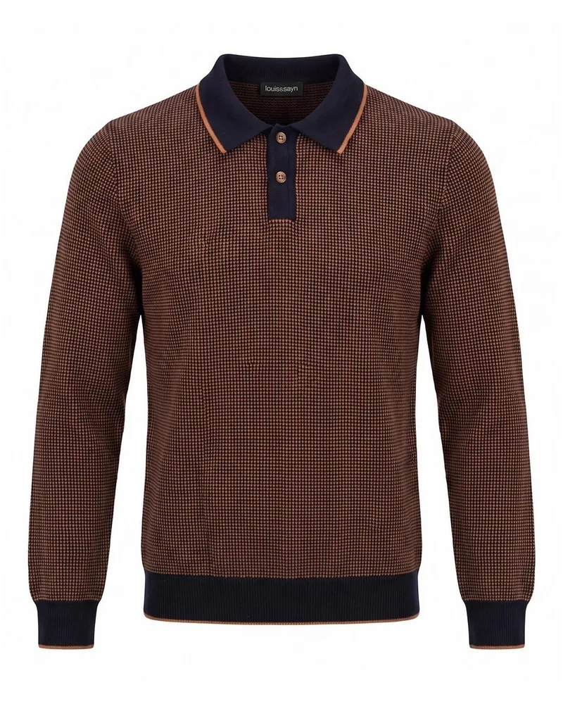 Louis Sayn Polo-Pullover  braun Braun