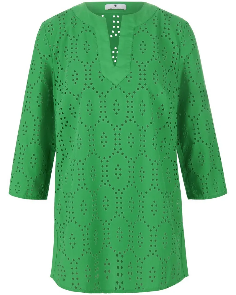 Peter Hahn Long-Bluse 3/4-Arm  grün Grün