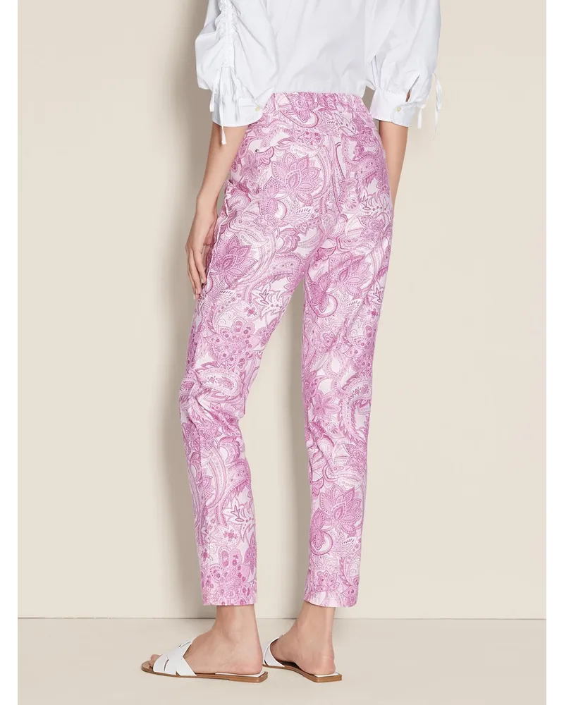 Peter Hahn Slim Fit-Hose  pink Pink