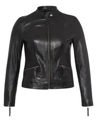 Emilia Lay Lederjacke  schwarz Schwarz