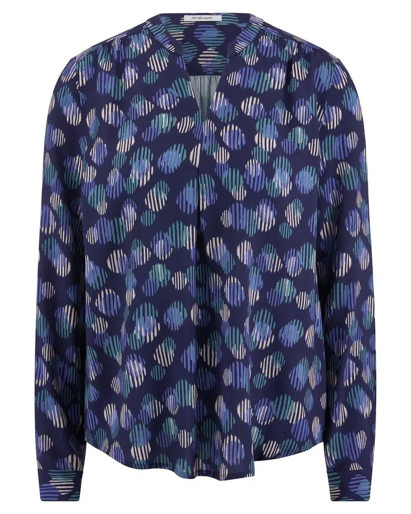 Peter Hahn Bluse  blau Blau