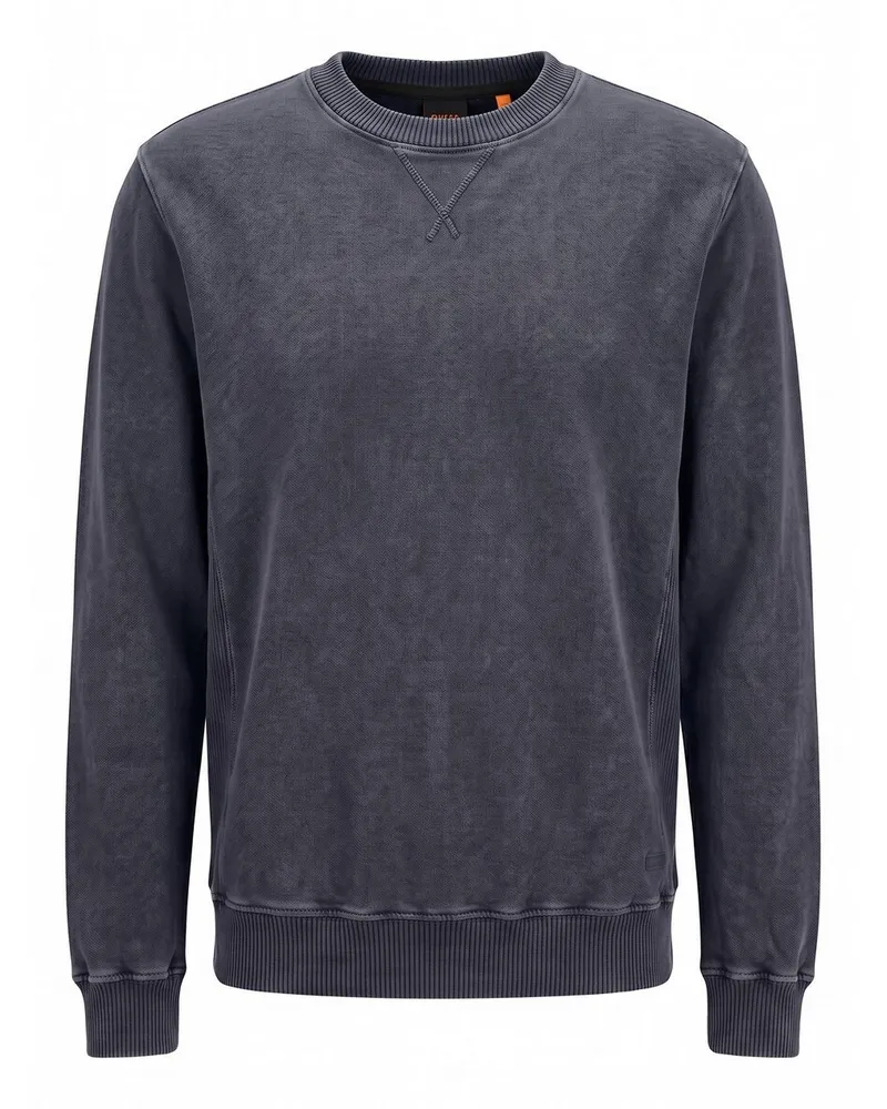 HUGO BOSS Rundhals-Pullover Akapulko  blau Blau