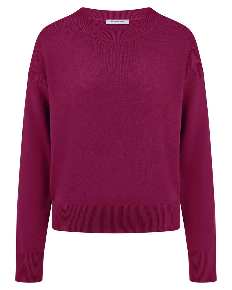 Peter Hahn Rundhals-Pullover  pink Pink