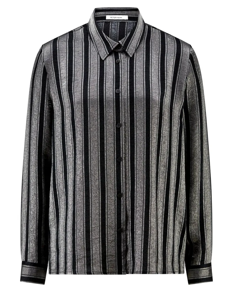 Peter Hahn Hemdbluse  grau Grau