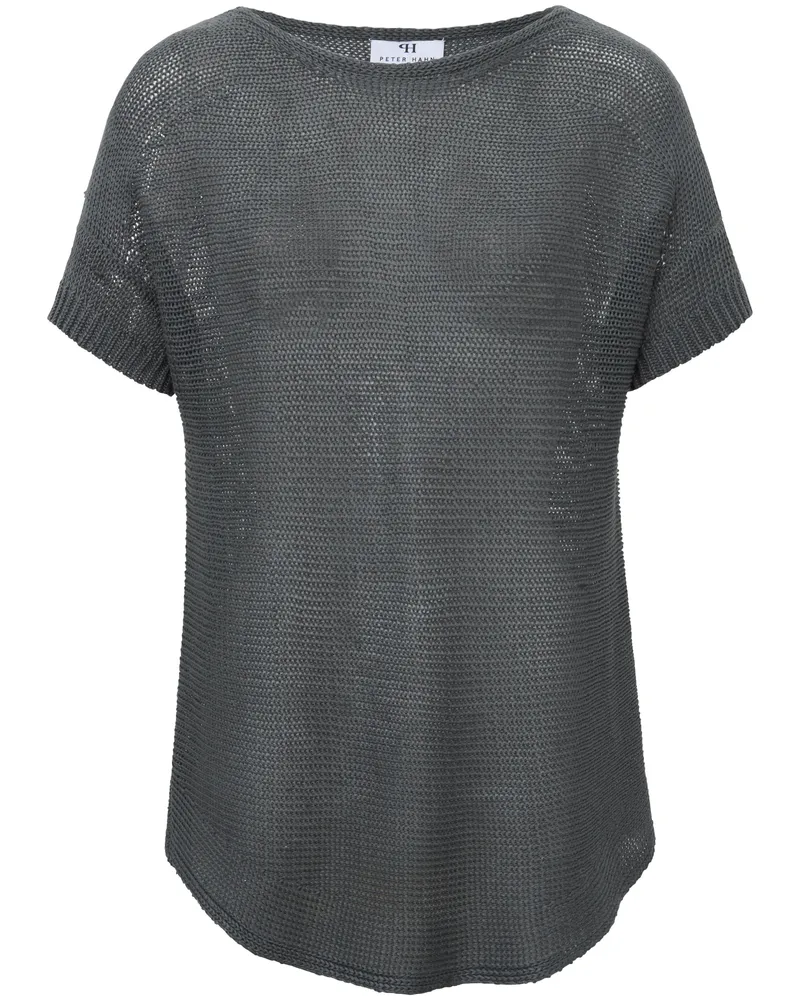 Peter Hahn Pullover aus 100% Leinen 1/2 Arm  grün Grün
