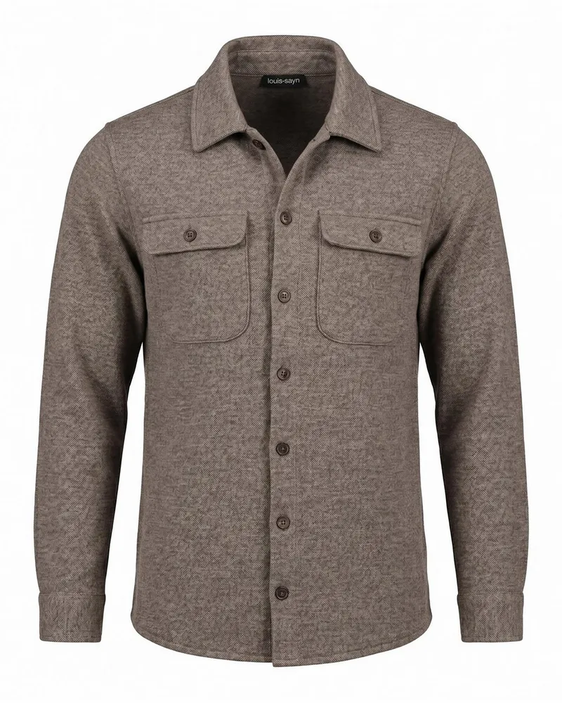 Louis Sayn Strickhemd  beige Beige