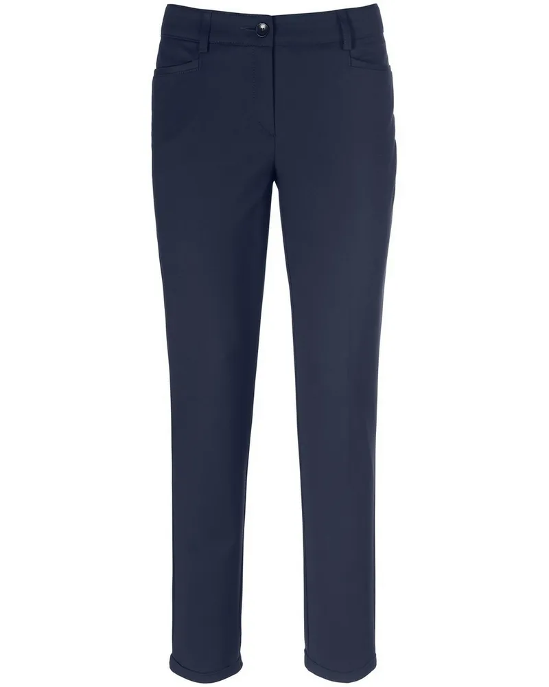 FADENMEISTER BERLIN Knöchellange Hose  blau Blau