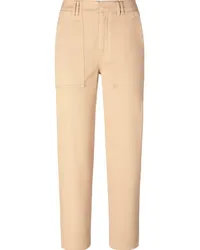 DAY.LIKE Knöchellange Feminine Fit-Hose  beige Beige