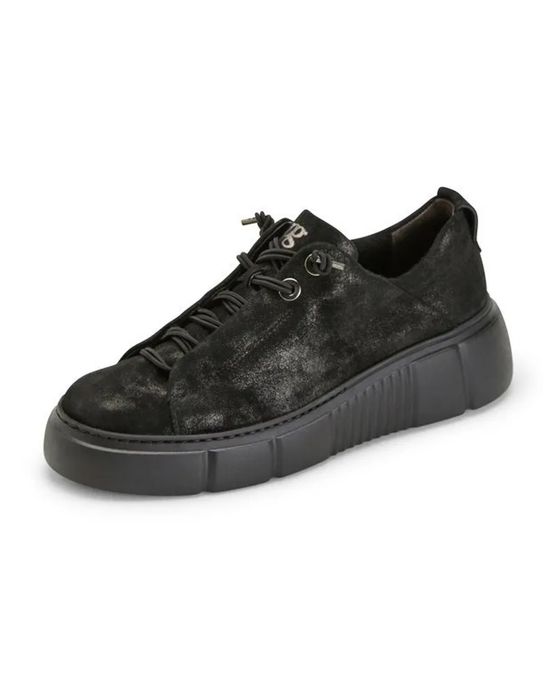 paul green Plateau-Sneaker  schwarz Schwarz