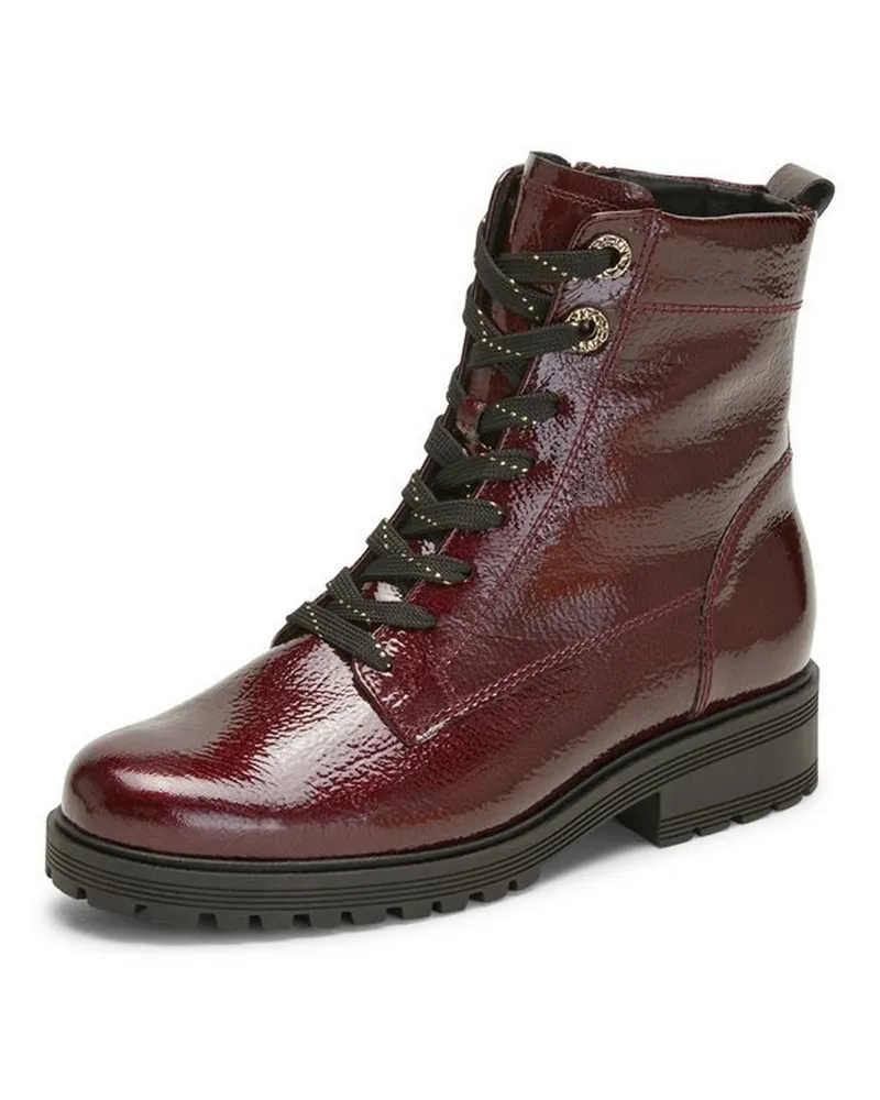 Gabor Schnür-Stiefelette  Comfort rot Rot