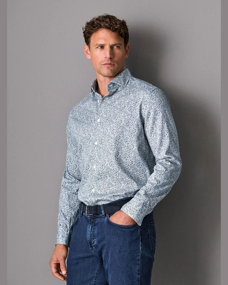Olymp Hemd Modern Fit  grün Grün