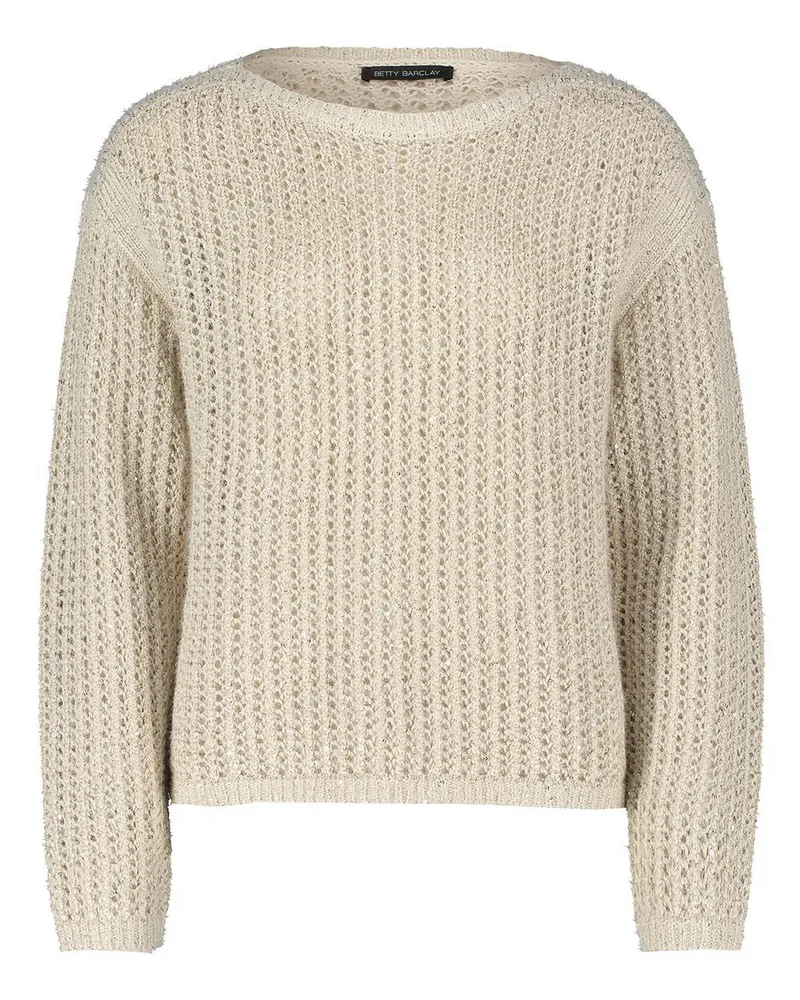 Betty Barclay Rundhals-Pullover  beige Beige