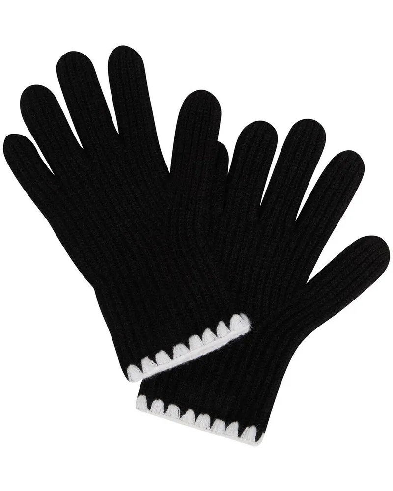 Peter Hahn Handschuh  Cashmere schwarz Schwarz