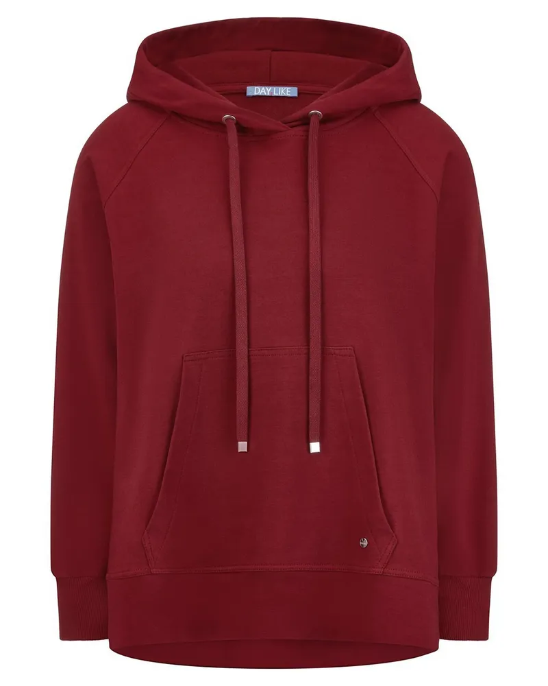 DAY.LIKE Kapuzen-Sweatshirt  rot Rot